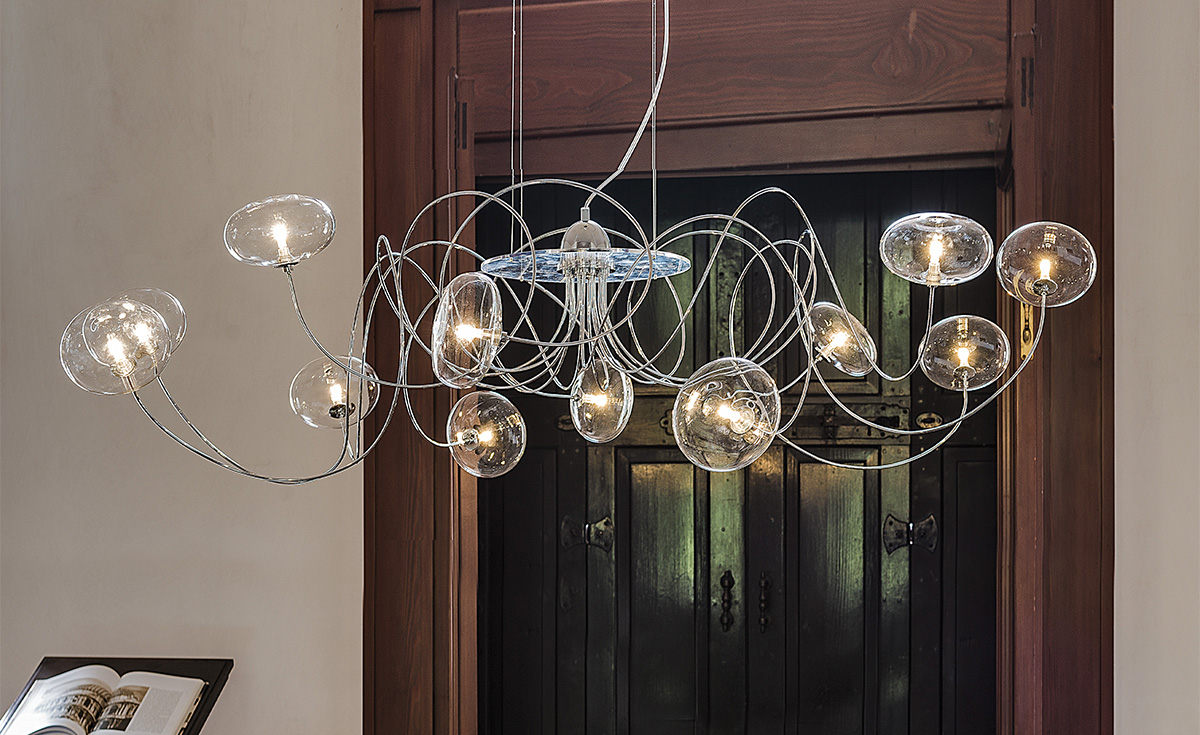 Hängeleuchte Oktopus