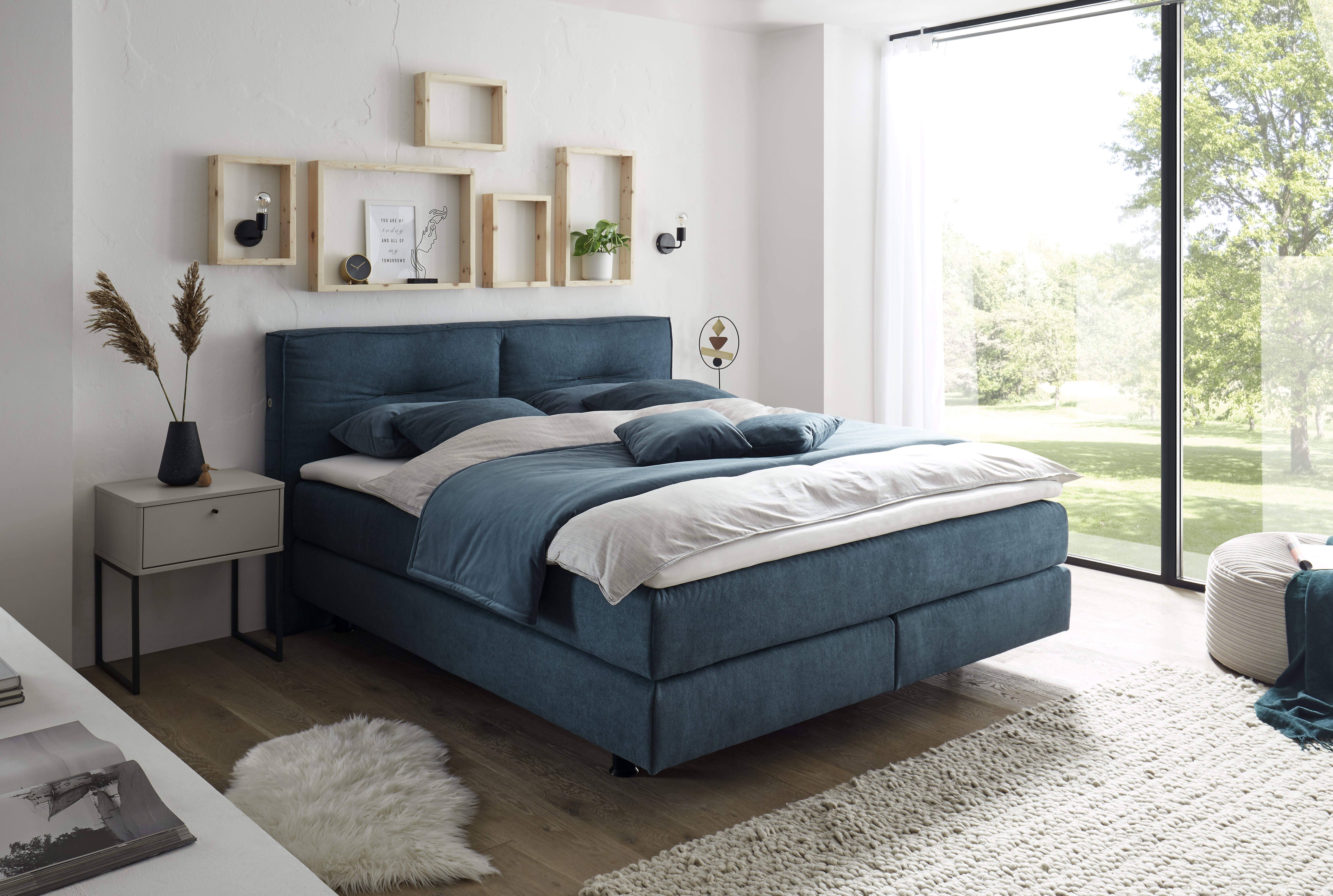 Boxspringbett Dream mit gepolstertem Kopfteil