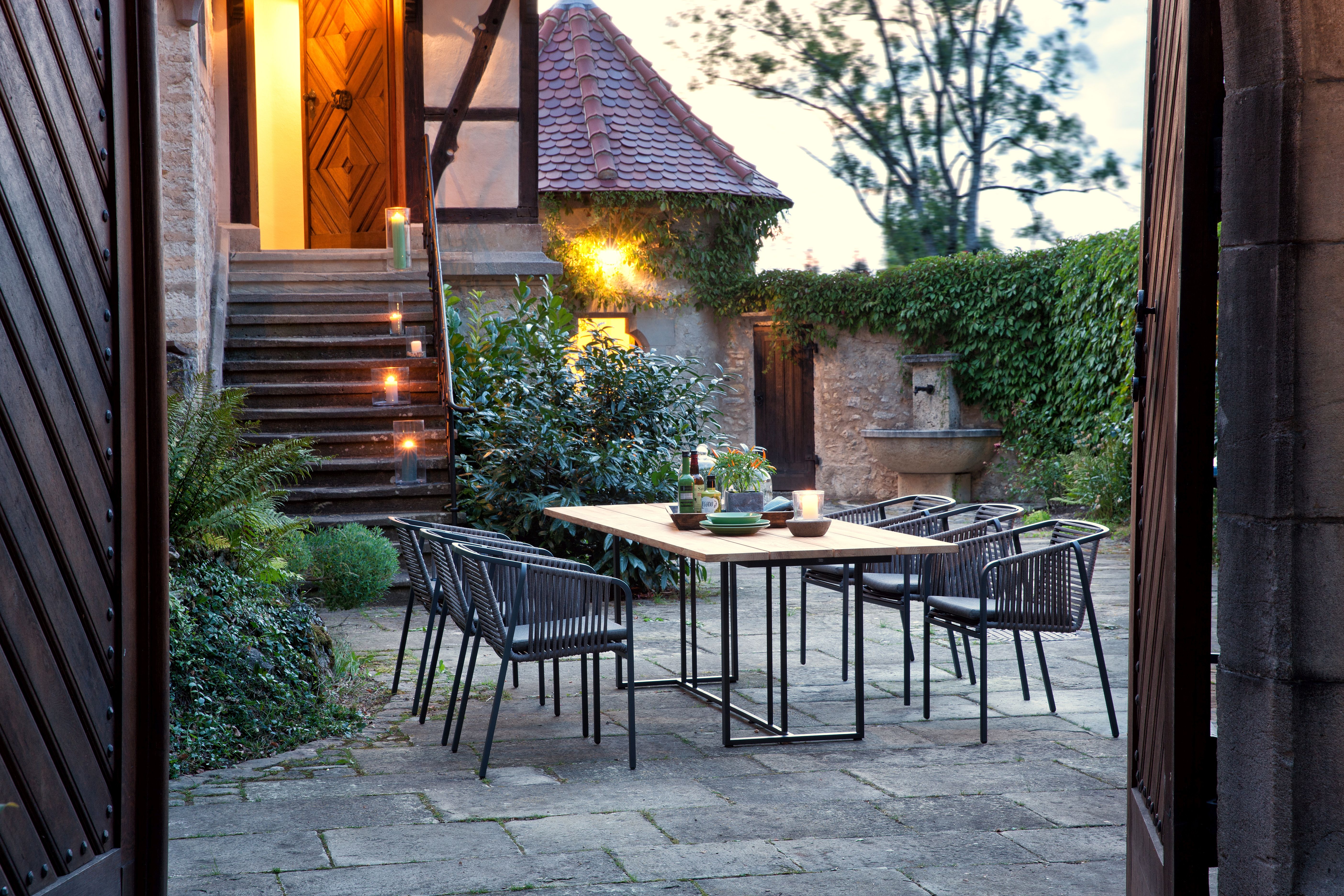 Gartentisch Suite von Fischer Möbel