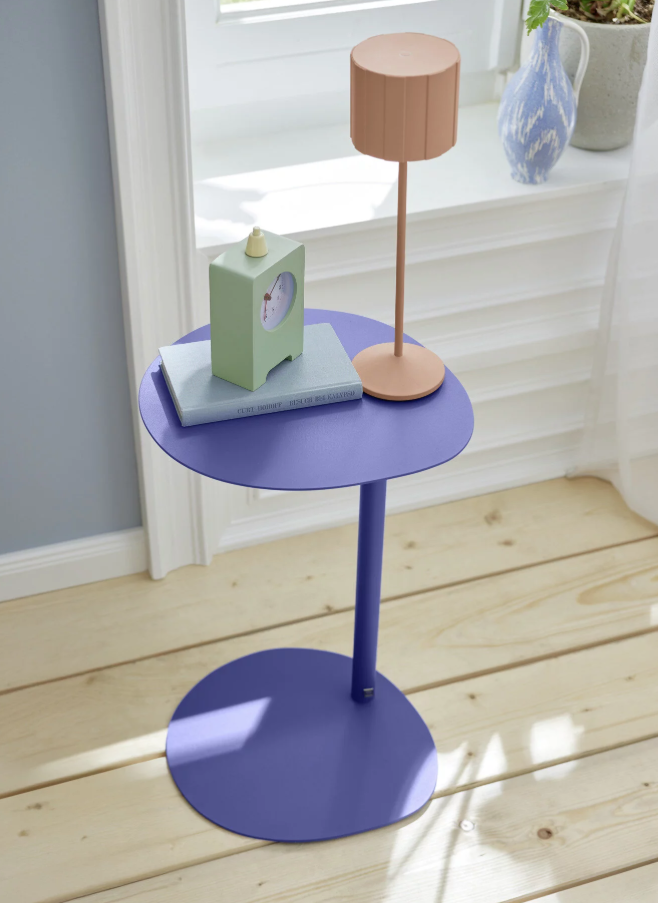 Beistelltisch JustB ultramarine blue organic